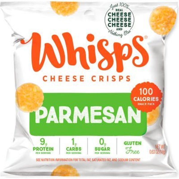 Green Rabbit Holdings WHISPS Gluten Free Parmesan & Cheddar Cheese Crisps Variety Pack, 0.63 oz, 14 Count 22001077